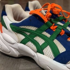 Asics Gel BND White Green Size 10